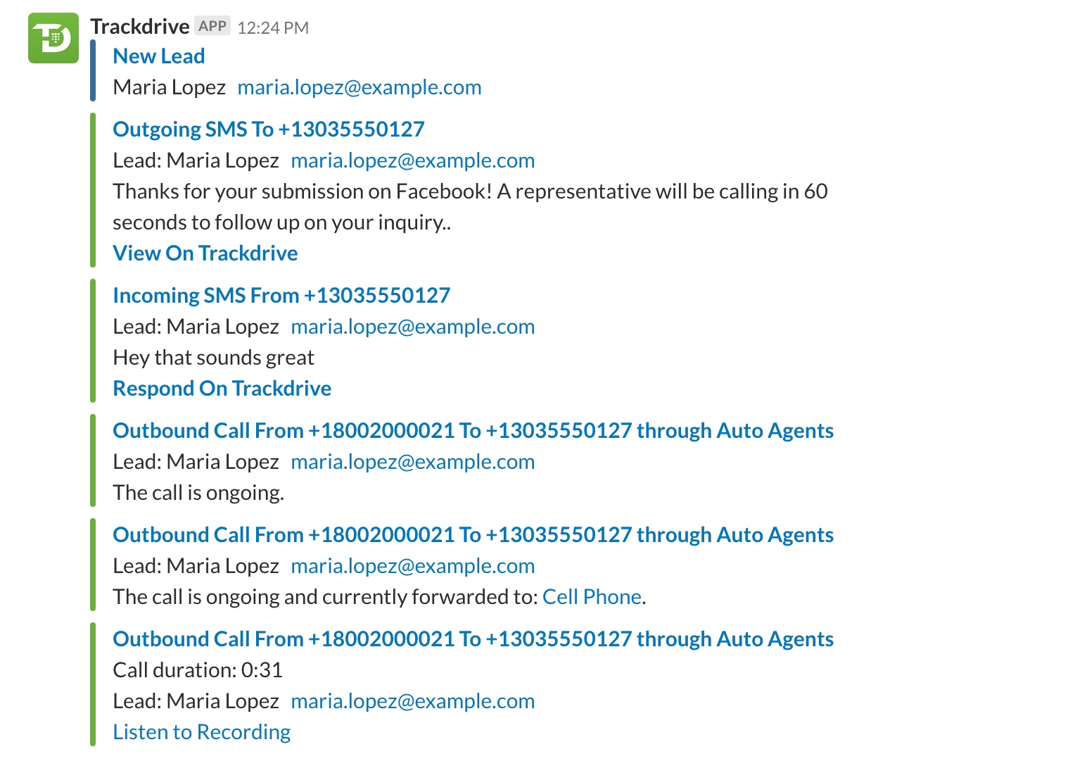 Slack Integration